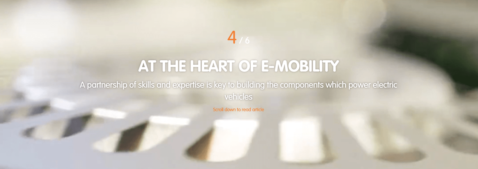 At the Heart of E-Mobility